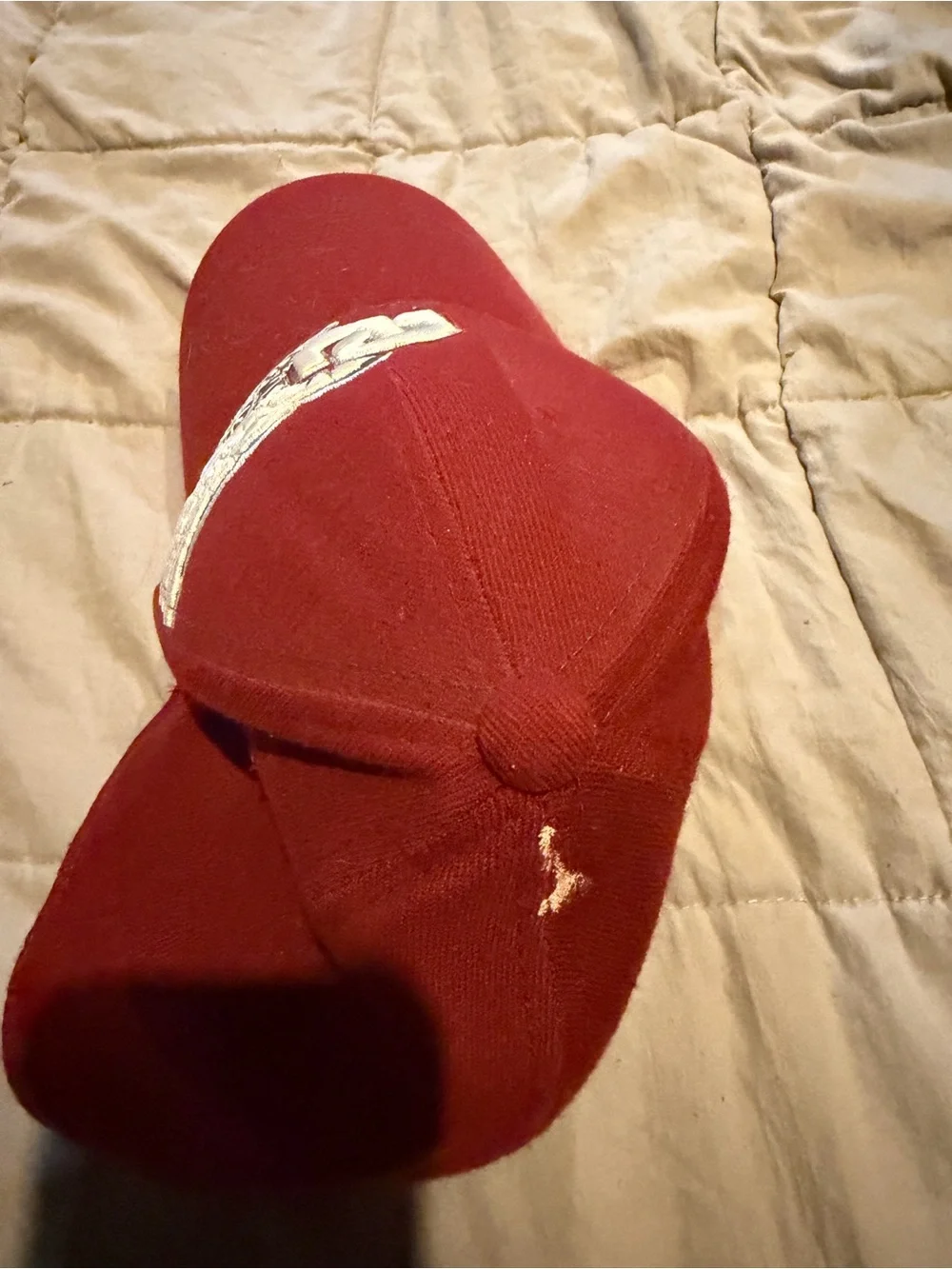 Top of the World Crimson Kids Baseball Cap with OU Wagon Patch Sooners